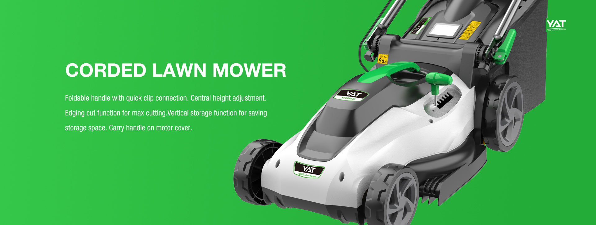 CORDED LAWN MOWER